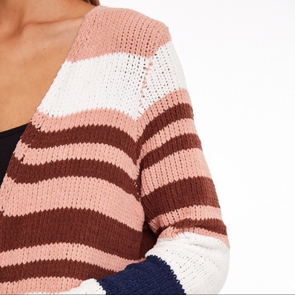 5 🌟Sasha Striped Long Cardigan - Picture 5 of 5